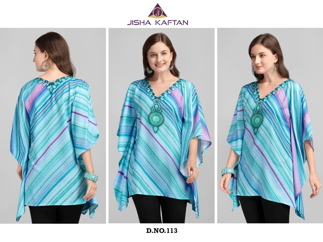 Jelite Kaftan Tunics 2 Latest Casual Wear Rayon Digital Printed Wear Top Collection
